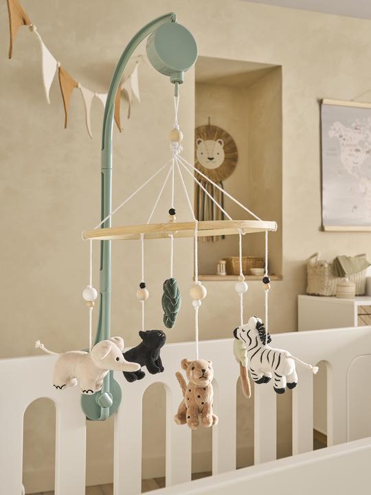 Actual product image Vertbaudet Baby Musikmobile mit Tieren SAVANNE