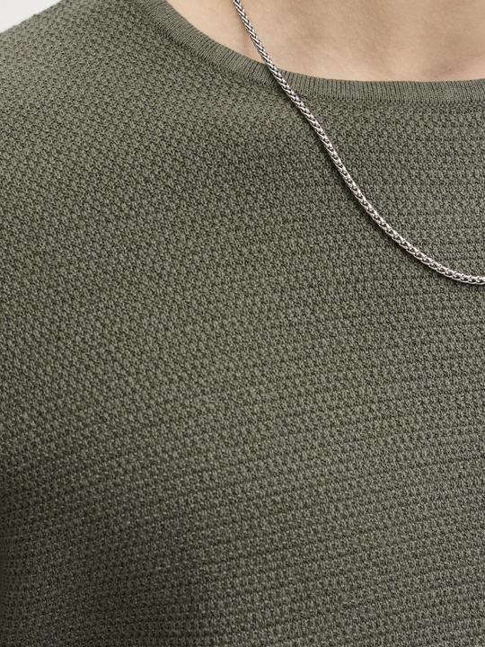 Produktbild Jack & Jones Einfarbig Strickpullover Strickpullover (M)