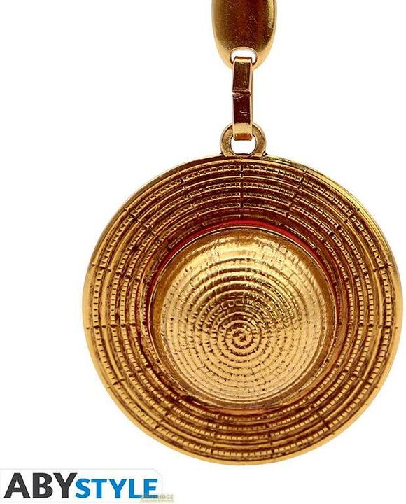 ABYstyle One Peace Portachiavi 3D : Strawhat