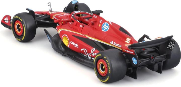 Produktbild Bburago Ferrari Trailer Iveco S-Way + 1 Ferrari SF23 1/43