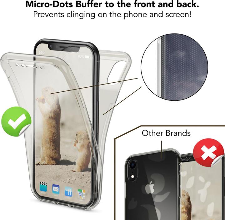 Produktbild Nalia 360 Grad Handyhülle (Apple iPhone XR)