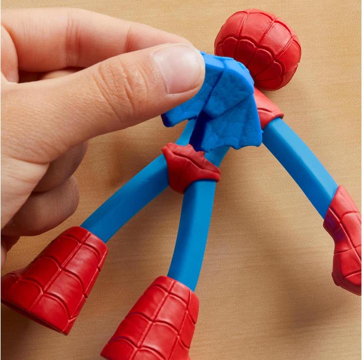 Actual product image Play-Doh Marvel Spider playset with action figure