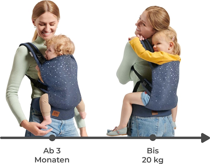 Produktbild KinderKraft Nino Confetti Denim
