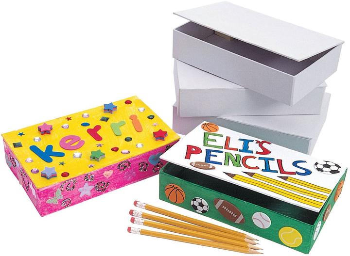 Produktbild Colorations Malvorlagen – Dekorieren Sie Ihre eigene Stiftebox, 12er-Set