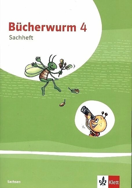 Produktbild Bücherwurm Sachunterricht 4. Arbeitsheft mit Reisefibel Klasse 4. Ausgabe für Sachsen (Deutsch, Ernst Klett Verlag, 2021)