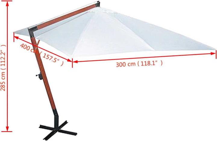 Produktbild vidaXL Sonnenschirme (2.90 m)