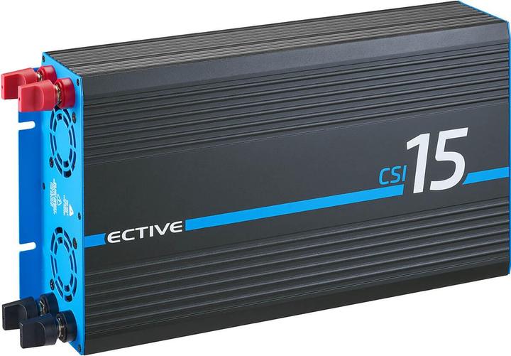 Image du produit Ective CSI 15 Sinus-Wechselrichter 1500W 24V mit Netzvorrangschaltung und Ladegerät (CH-Stecker)
