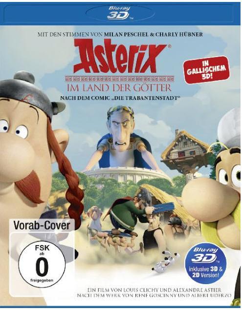 Produktbild Asterix im Land der Götter 3D (3D Blu-ray, 2014, Deutsch, Französisch)