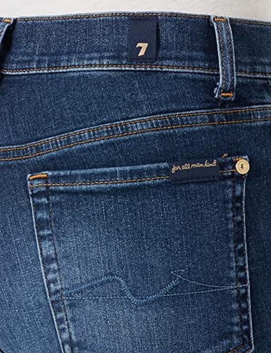 Actual product image 7 For All Mankind Straight Crop Jeans (56)