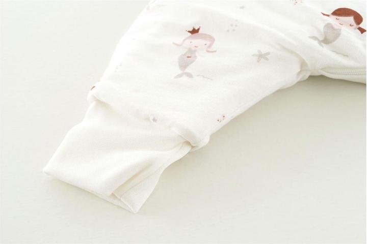 Actual product image Träumeland Baby-Ganzjahrschlafsack Jumper Mermaid Grösse 104 (104 cm, 2.5 TOG, All-season)