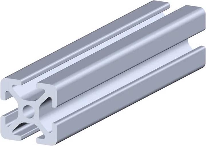 Immagine prodotto RS PRO Profilo 5, 20x20, Argento, 4 scanalature, 2m