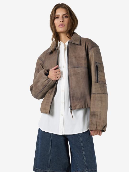 Actual product image Noisy May NMANNIE Lederjacke (M)