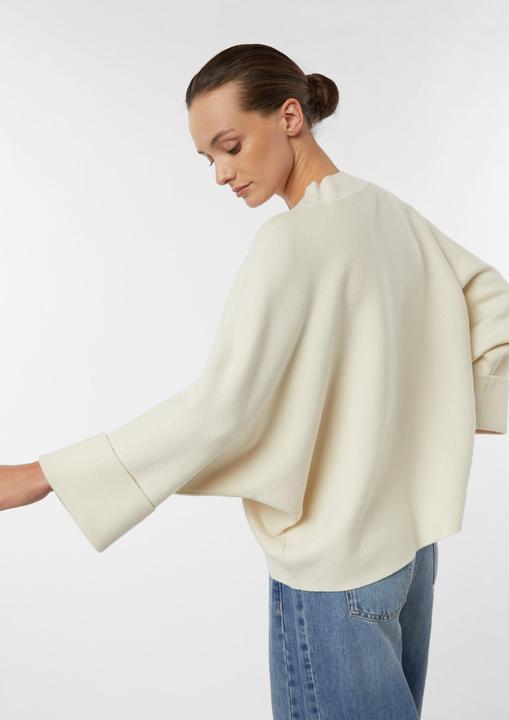 Produktbild Comma Indoor-Poncho Strickponcho mit Stehkragen (S)