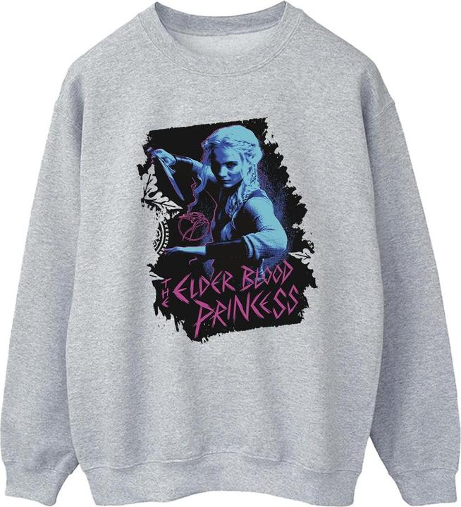 Actual product image Netflix Mens The Witcher Ciri Blood Princess Sweatshirt (M)