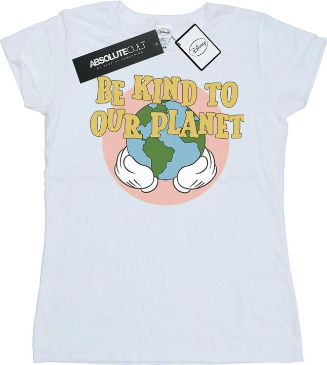 Immagine prodotto Disney Mickey Mouse Be Kind To Our Planet Maglietta Donna (XL)