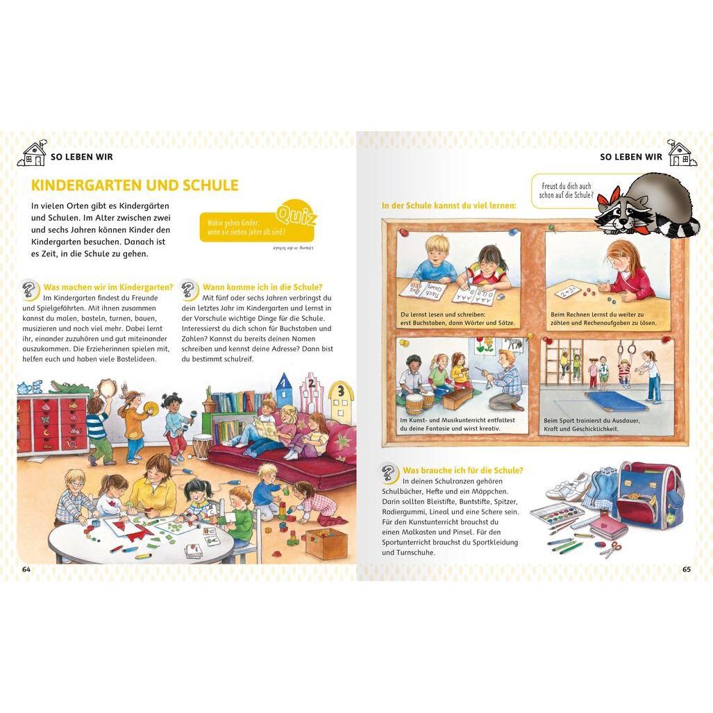 Thumbnail - Das grosse Vorschulwissen, Kinderbücher von Anne Scheller, Martina Gorgas, Johanna Friedl