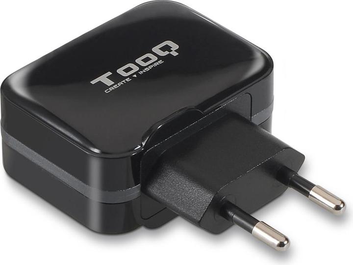 Immagine prodotto Tooq Technology CARGADOR PARED USB TQWC-1S02 2xUSB 3,4 A(TOTALE) AI-TECH NEGRO (17 W)