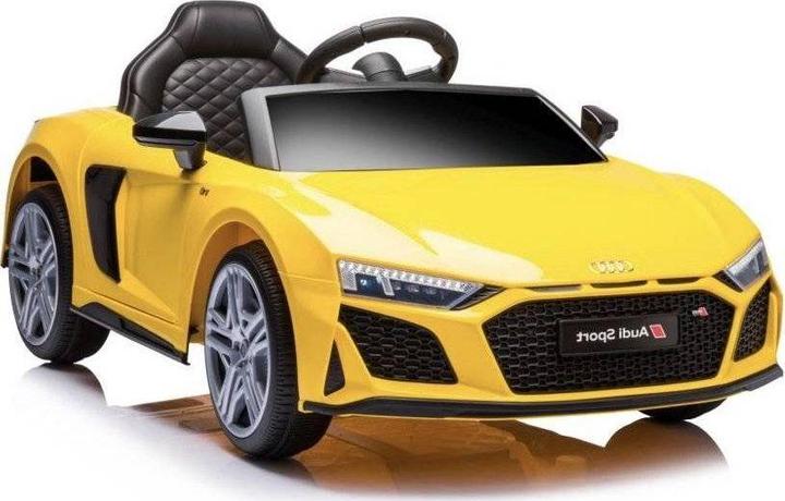 Productafbeelding Lean Toys Enkele elektrische auto voor kinderen AUDI R8 A300, geel