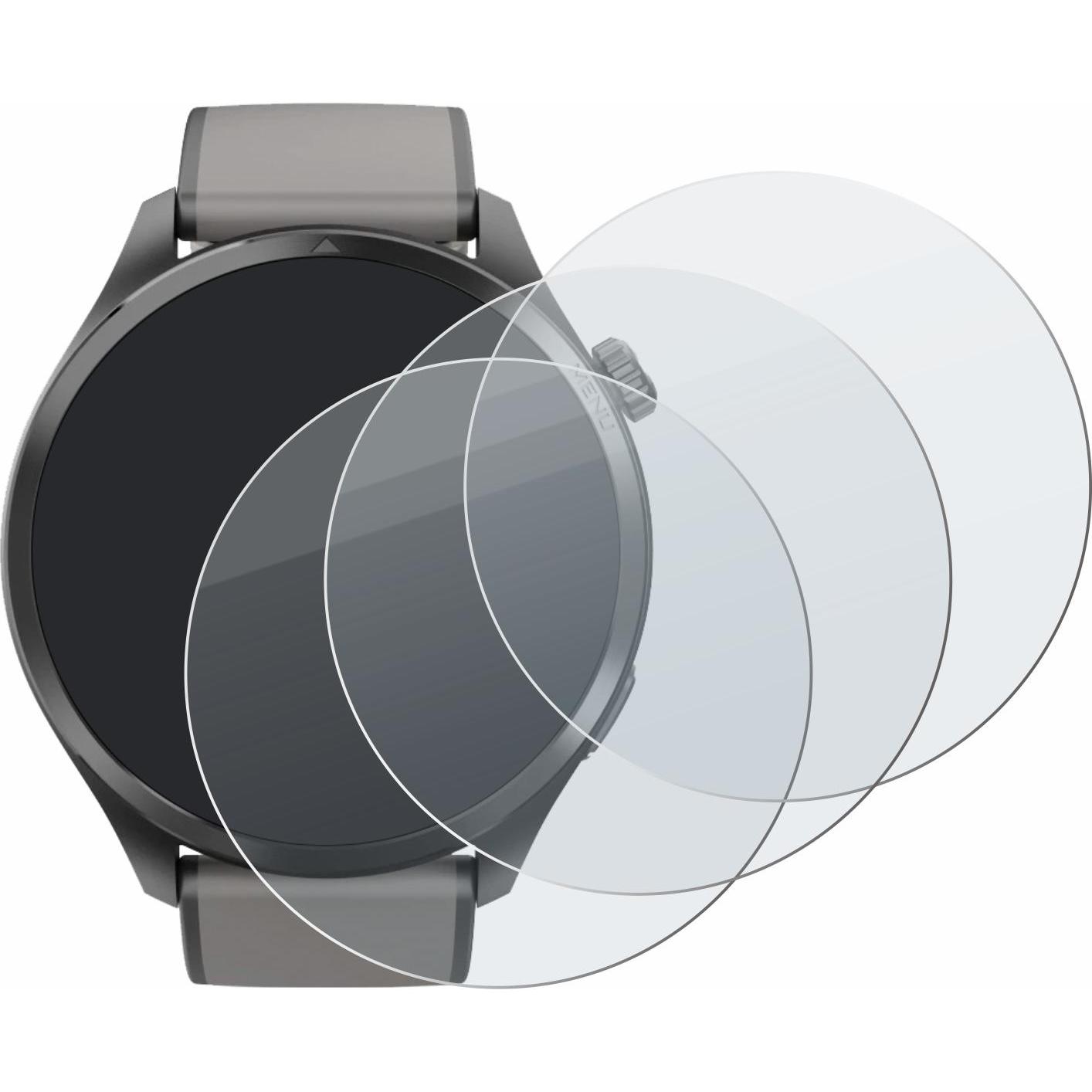 Thumbnail - BROTECT Schutzglas Schutzfolie Displayschutz Display Schutz Glas Folie matt, Smartwatch Schutzfolie, Grau