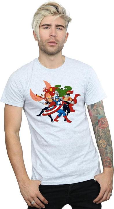 Produktbild Avengers Assemble Comic Team TShirt (M)