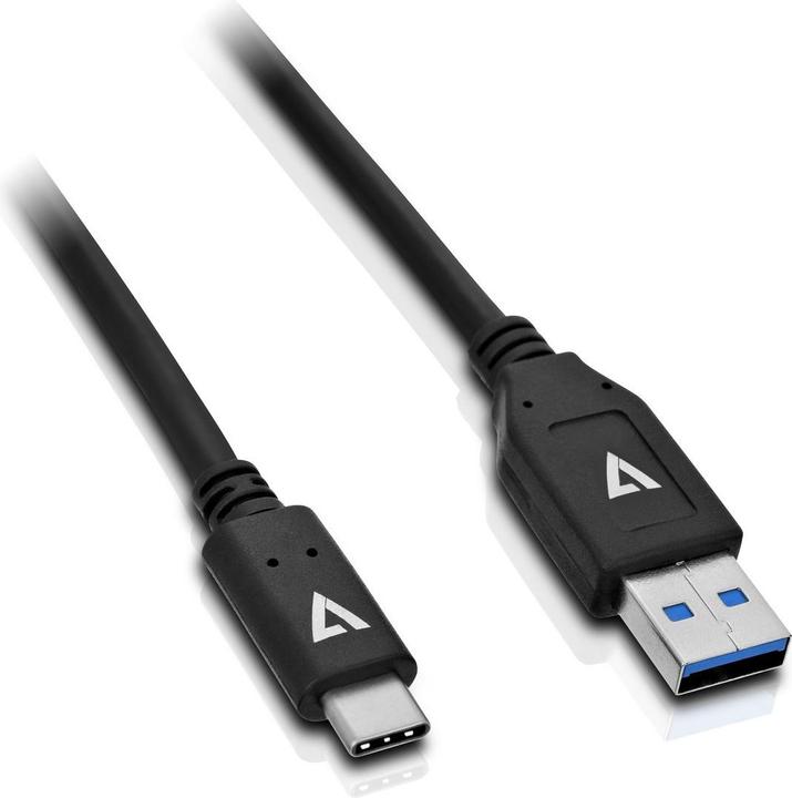 V7 USB A - USB C (1 m, USB 2.0)