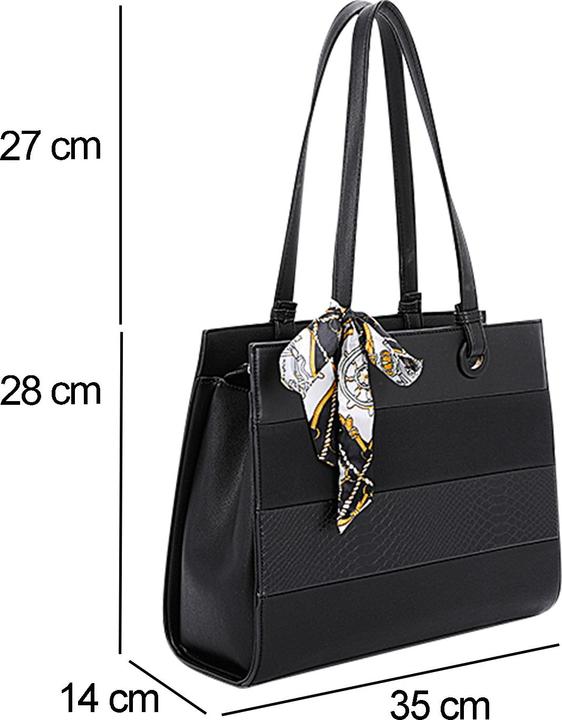 Immagine prodotto Gallantry R-1624-BLACK Handtasche