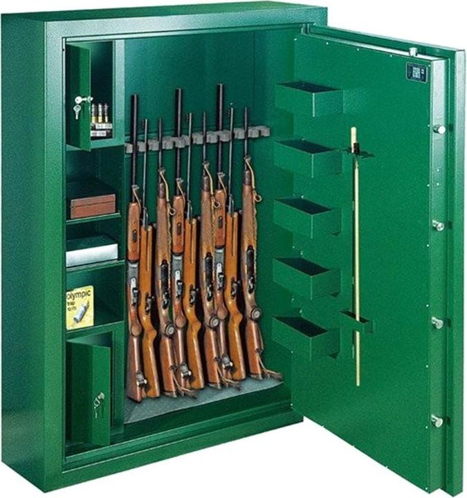 Immagine prodotto Rottner Cassaforte per armi Sport N6 Premium DB verde (184 l)