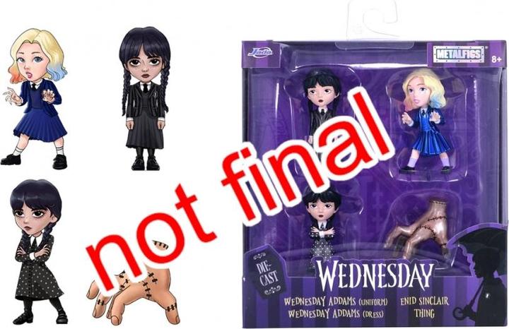 Image du produit Jada Wednesday 4-Pack Figures 2,5