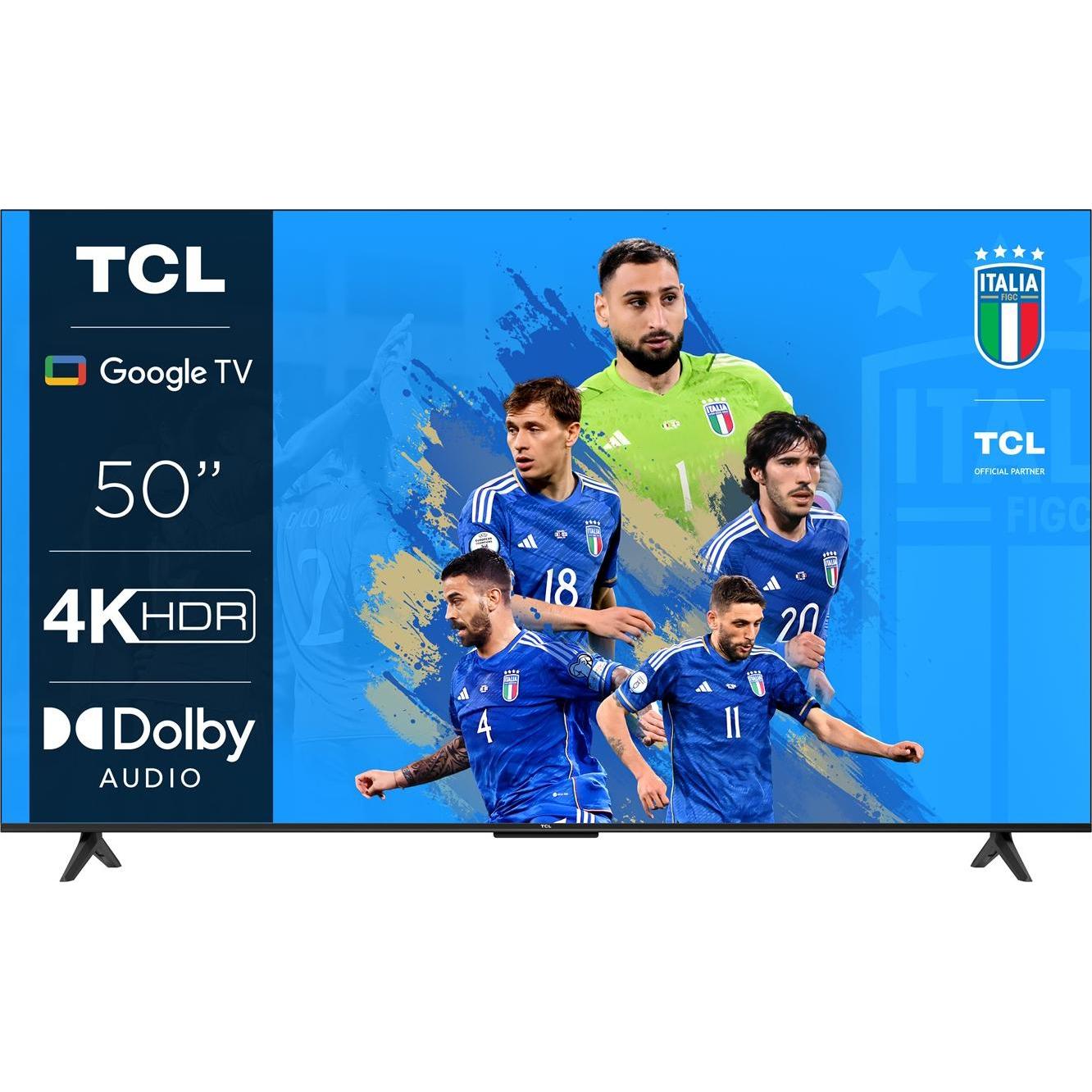 TCL 50P635 (50", P635, LED, 4K, 2022), TV, Nero