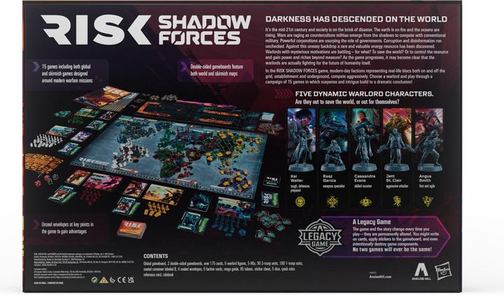 Actual product image Hasbro Gaming Avalon Hill - Risk Shadow Forces (ENG) (F4192UU6) (English)