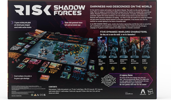 Produktbild Hasbro Gaming Avalon Hill - Risk Shadow Forces (ENG) (F4192UU6) (Englisch)