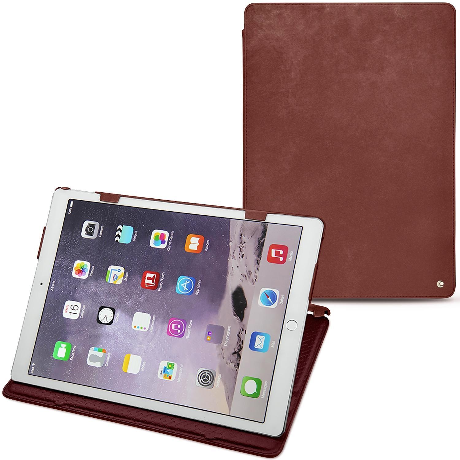 Thumbnail - Noreve Lederschutzhülle horizontal (iPad Pro 12.9), Tablet Hülle, Rot