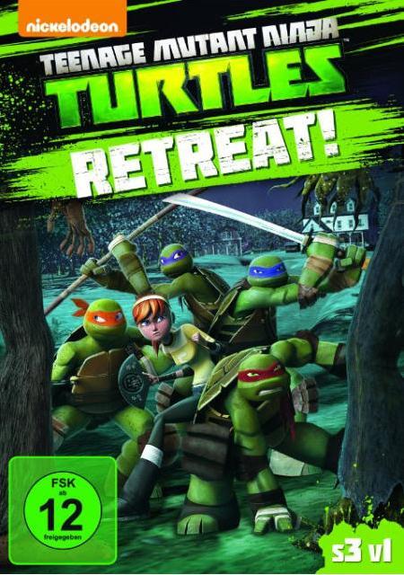 Actual product image Teenage Mutant Ninja Turtles: Retreat (DVD, 2014, German, English, French, Italian, Dutch, Spanish)