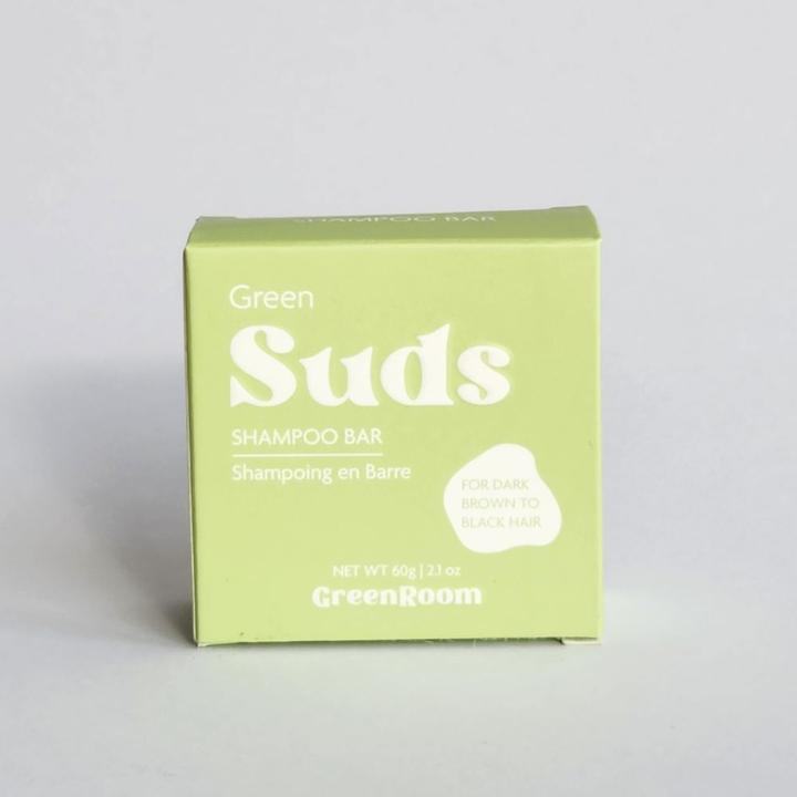 Actual product image Green Room Suds Colour Correction Green (Solid shampoo)