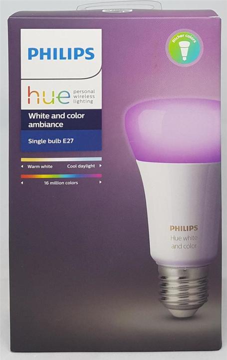 Immagine prodotto Philips Estensione Hue White & Color Ambiance (E27, 10 W, 806 lm, 1 x, F)