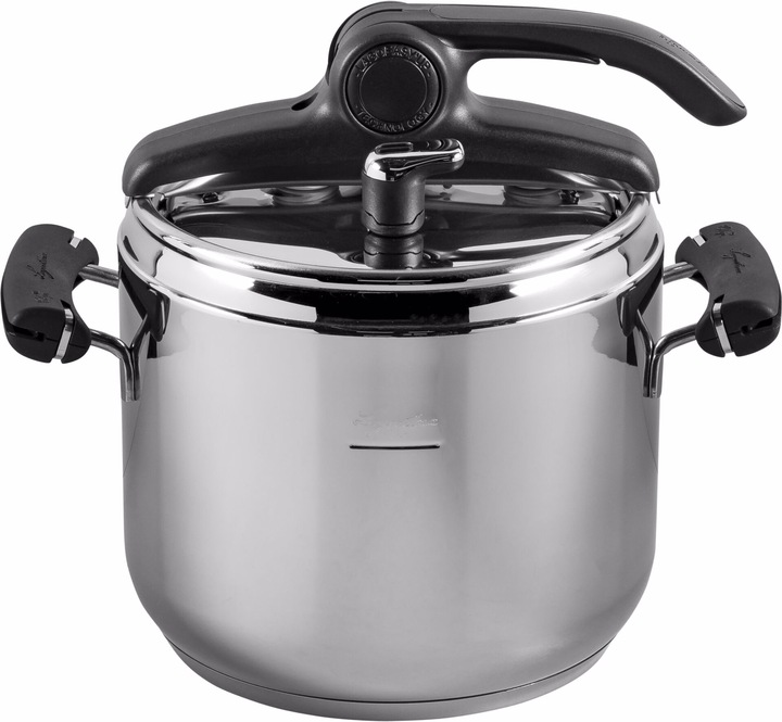 Produktbild Lagostina Schnellkochtopf Preziosa, 22 cm, 7 L (22 cm, Dampfkochtopf, Edelstahl)