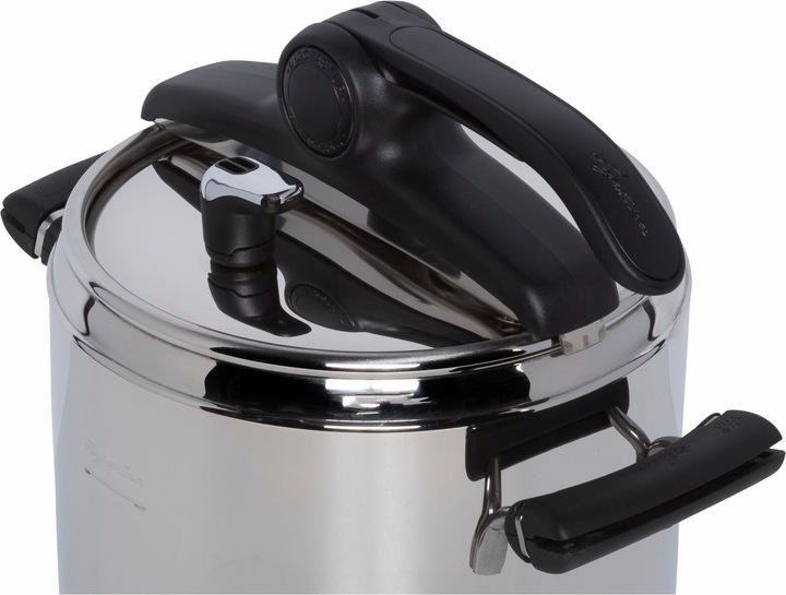 Produktbild Lagostina Schnellkochtopf Preziosa, 22 cm, 7 L (22 cm, Dampfkochtopf, Edelstahl)