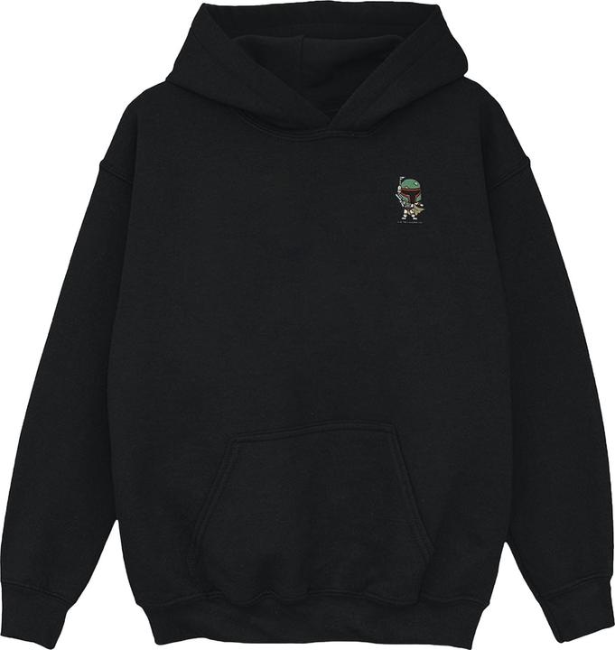 Produktbild Star Wars Boba Fett Chest Print Kapuzenpullover Jungen (140, 146)