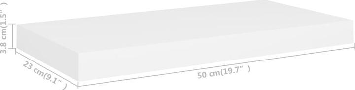Actual product image vidaXL Wandregal (23 x 50 x 4 cm)