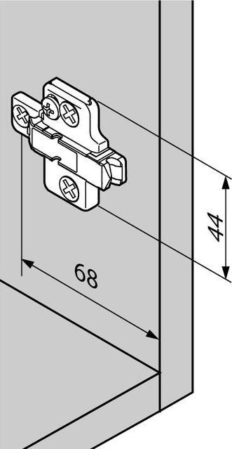 Produktbild Blum Clip (Eckverbinder, 1 Stk.)