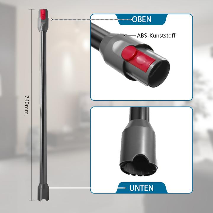 Image du produit Flickbee Tube d'aspirateur pour Dyson V12 Detect Slim, remplace 971518-12