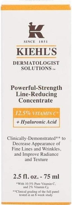 Actual product image Kiehl's Serum Powerful STrength Line Reducing Concentrage (75 ml)