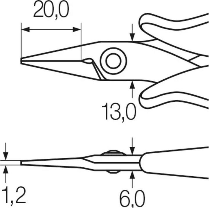 Produktbild Wiha Elektronik- u. Feinmechanik Sp (135 mm)
