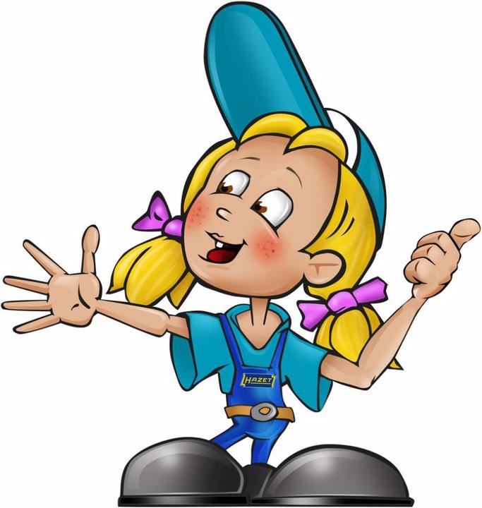 Actual product image HAZET Toy tool set JUNIORTOOL1 ∙ Number of tools: 61