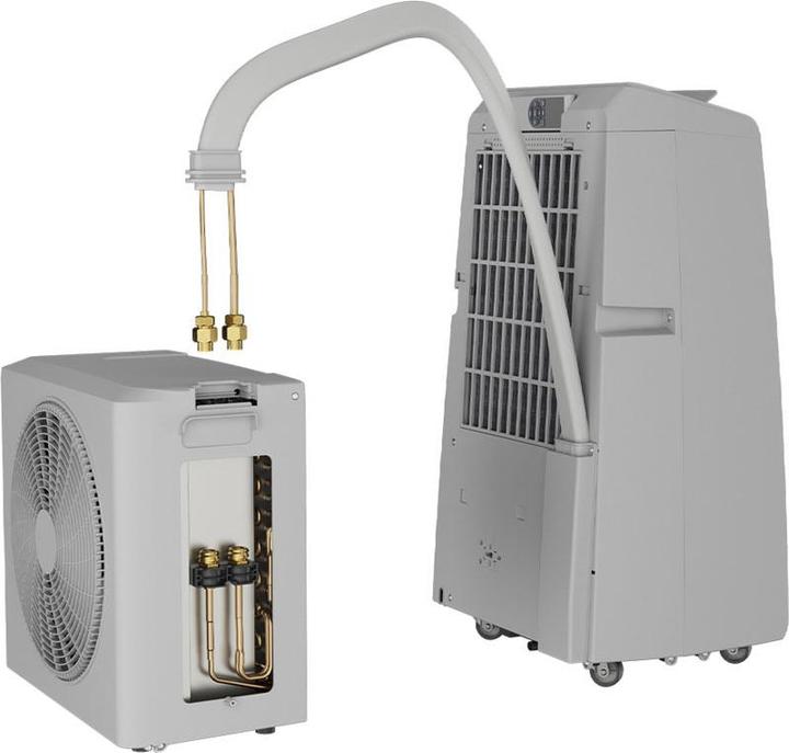 Actual product image Kibernetik FSP mobiles Quick-Split Klimagerät mit WiFi 3500W / 12000 BTU / 45m² (45 m², 12000 BTU/h)