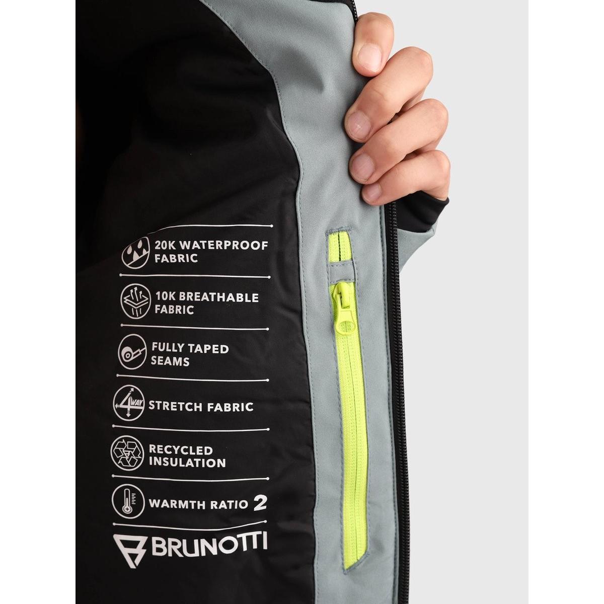 Brunotti Morrow Heren Wintersport Ski Jas - Groen - XXL (XXL) (58062879)