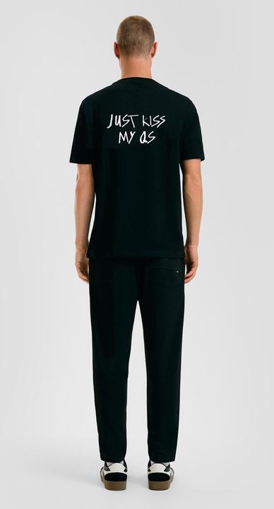 Produktbild S.Oliver T-Shirt STREETS Kapsel T-Shirt aus schwerer Baumwolle mit Logo- und Rückenprint (XXL)