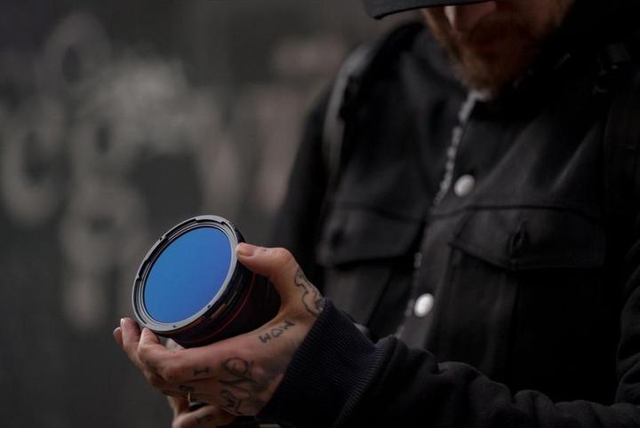 Actual product image PolarPro Chroma VND/PL 2-5 Helix MagLock Black Mist lens filter (Neutral density filter)