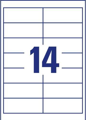 Actual product image Avery Universal labels