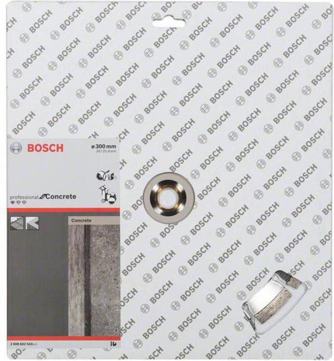Immagine prodotto Bosch Professional Zubehör Lama diamantata Standard per calcestruzzo, 300 x 20,00/25,40 x 2,8 x 10 mm